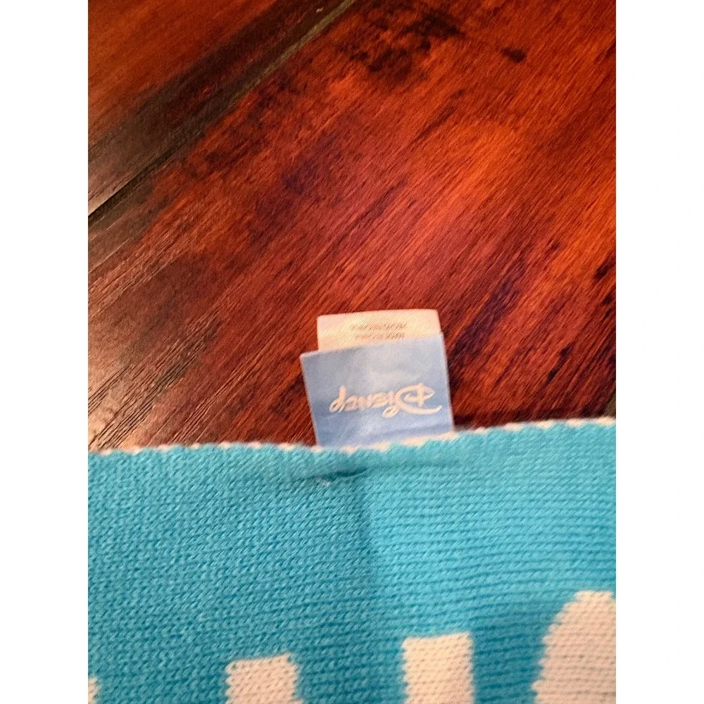 Disney Frozen Olaf Do You Want to Build a Snowman Scarf Kids One Size Blue White